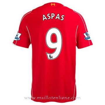 Maillot Liverpool Aspas Domicile 2014 2015